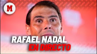 EN DIRECTO I Rafa Nadal rueda de prensa tras su partido ante Darwin Blanch en vivo I MARCA [upl. by Nevada]