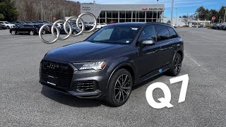 2024 All New Audi Q7 SAMURI Gray Exterior 30L Turbocharged V6 Midsize Family SUV 3 Rows [upl. by Iruahs874]