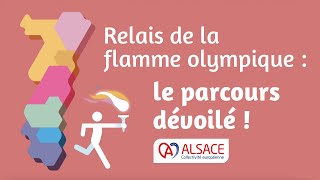 Relais de la flamme olympique  le parcours dévoilé [upl. by Alia]