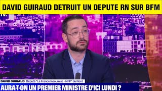 DAVID GUIRAUD DEJA DE RETOUR POUR ETEINDRE SES ADVERSAIRES SUR BFM TV [upl. by Pare]