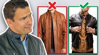 How To Style A Leather Jacket As An Adult Man [upl. by Ogaitnas]