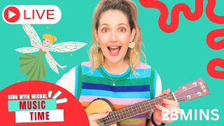 PRESCHOOL MUSIC TIME  Live Sing Along with Michal  11th April [upl. by Rabelais]