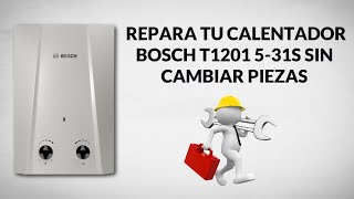 Calentador de paso BOSCH no enciende  Sensor de flujo de agua sucio [upl. by Aneertak]