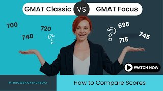 GMAT Focus Edition Score Deep Dive Whats a Good Score tbt throwbackthursday [upl. by Ahnavas495]