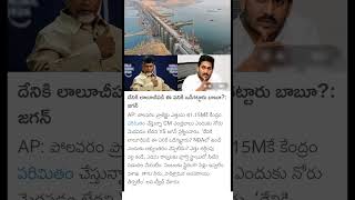 ys jagan comments on polavaram project height [upl. by Lenad801]