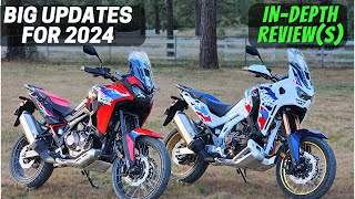 2024 Honda Africa Twins  InDepth Review amp Comparisons [upl. by Lorie848]