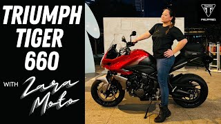 Triumph Tiger 660 with ZARA MOTO [upl. by Yann]