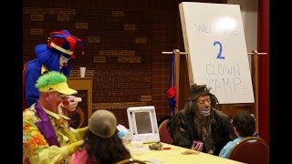 Second annual Clown Camp brings out the laughs in clowns young and old [upl. by Arun]