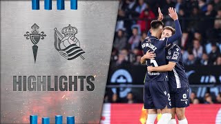 HIGHLIGHTS  LaLiga  J21  RC Celta de Vigo 0  1 Real Sociedad [upl. by Mundt]