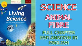 Science chapter 4 ANIMAL FIBRE FULL EXPLANATION in HINDI from Living Science Ratna Sagar by Harry [upl. by Otokam242]