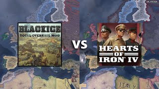 Black Ice vs Normal Hoi4 Timelapse [upl. by Fortunna]