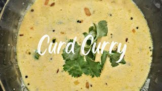 Curd Curry Recipe  Foodies Bite [upl. by Jaycee810]