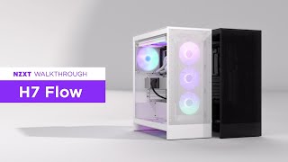 AllNew NZXT H7 Flow and H7 Flow RGB 2024 Walkthrough [upl. by Norga191]