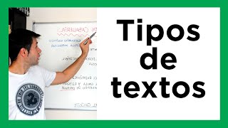 Tipos de textos ¡TODOS Narrativo argumentativo descriptivo expositivo [upl. by Euqinommod]