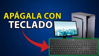 Cómo Apagar y Reiniciar tu Computadora PC Ordenador con el Teclado en Windows Y SIN MOUSE [upl. by Pare]