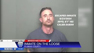 Inmate escapes from Plumas County Jail [upl. by Anived]