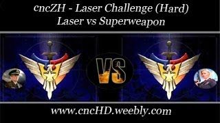 ZH Challenge  Laser Vs Superweapon 5  Hard [upl. by Ardnik]