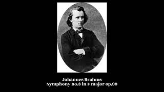 Johannes Brahms  Symphony no3 in F major op90 [upl. by Ialda732]