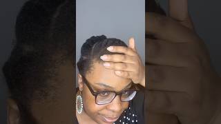 The hairstyle of misery I was sick the last two weeks and I needed to save time Quick N easy style [upl. by Alves]