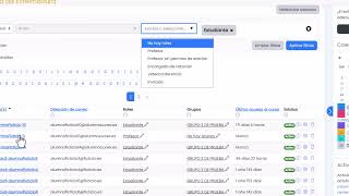 bajar listado alumnos en excel desde moodle [upl. by Ahsienor509]