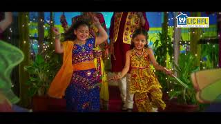 Navratri Joy with LIC HFL  Dancing Toward New Beginnings amp Prosperity [upl. by Sinnal]