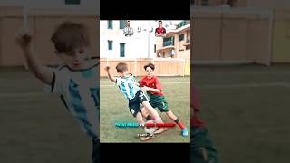 Mini Ronaldo comeback🗿 shorts football viral fyp foryou [upl. by Scheer175]