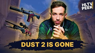 Anubis replaces Dust2 M4A1S amp AWP nerfed kennyS is back  HLTV Peek CSGO News [upl. by Ynahteb]