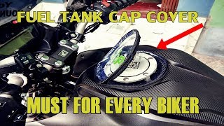 Fuel Cap coverRain cover for fuel tank cap Important for every biker [upl. by Aneed587]