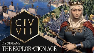 Civ Streams The Exploration Age  Civilization VII Developer Livestream [upl. by Fancy]