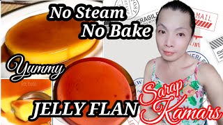 JELLY FLANHOW TO MAKE Leche flan GulamanPerfect for Christmas PECIPE NI KAMARS😋😍 [upl. by Atsyrk497]