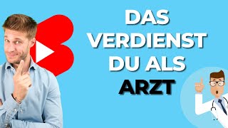 🩺DAS verdienst du als ArztÄrztin🏥 1 Minute Traumjob  Karriereguru shorts youtubeshorts [upl. by Lasser226]