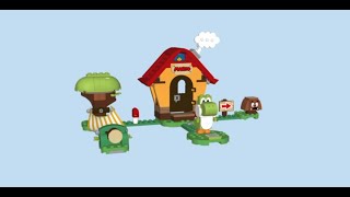 LEGO Instructions For Super Mario Marios House and Yoshi Expansion Set 71367 [upl. by Liebman]