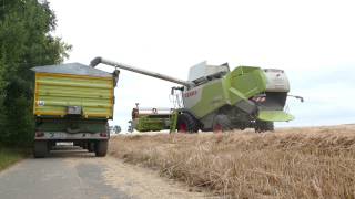 Getreideernte mit Claas Lexion 660 [upl. by Muhammad]