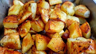 Perfectly Roasted Potatoes at Home with Oven [upl. by Anemolihp]