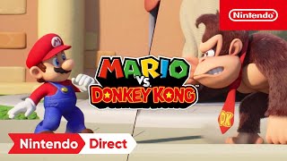 Mario vs Donkey Kong  Nintendo Direct 9142023 [upl. by Brett]