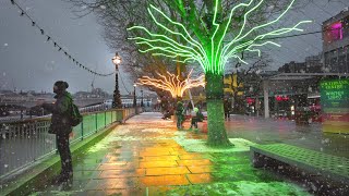 London’s South Bank amp Bankside Winter Walk ❄︎ Parliament Square to Tower Bridge [upl. by Oigolue]