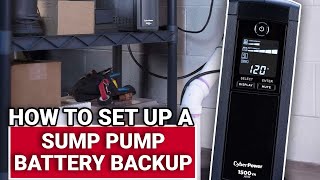 How To Set Up A Sump Pump Battery Backup  Ace Hardware [upl. by Ahsilet]