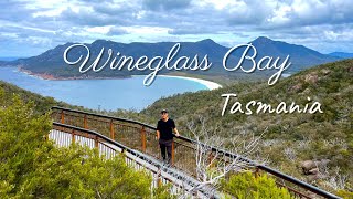 Wineglass Bay Walk Freycinet National Park Tasmania Australia [upl. by Lida]