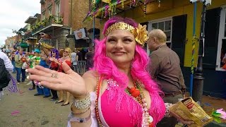 Mardi Gras Balcony on Bourbon [upl. by Fischer]