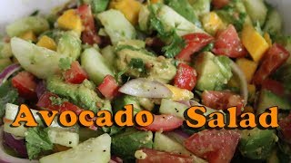 How to cook Avocado Salad tagalog [upl. by Aneis121]