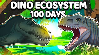 I Simulated A Dinosaur Ecosystem For 100 Days [upl. by Hgielsa442]