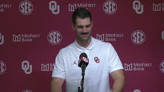 Zac Alley Postgame Press Conference  Tennessee 25 Oklahoma 15 [upl. by Ocsicnarf]