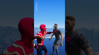 Homem Aranha vs Neymar Gta 5 Ragdolls Falling Funny Moments Shorts [upl. by Haidedej915]