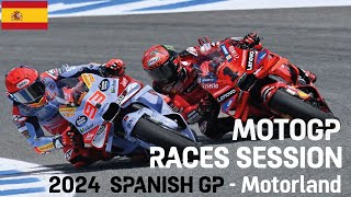 🏍️ RACE SEASON Results  Moto2 Moto3 MotoGP  2024 Spanish GP  Motorland Circuit AragonGP 🏁 [upl. by Ahsita]