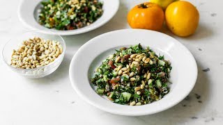 Tabbouleh  Simple and Healthy Vegetarian Dish [upl. by Assylla]