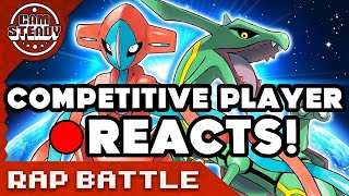 Deoxys vs Rayquaza RAP BATTLE  Pokémon Rap Battle  Cam Steady ft Mat4yo REACTION [upl. by Yarrum]