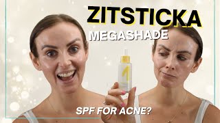 ZitSticka Megashade Sunscreen  Honest Review amp TryOn [upl. by Refinnaej]