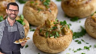 Stuffed Mushrooms Recipe [upl. by Neerac638]