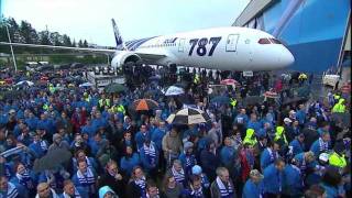 ANA Boeing 787 Maiden Flight Event Opening Movie20110926 [upl. by Faline115]