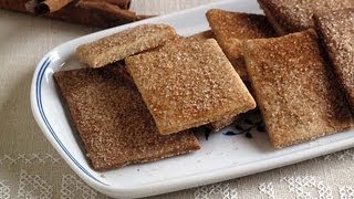 Como hacer Napolitanas caseras Receta paso a paso Galletas de Canela [upl. by Nalaf911]